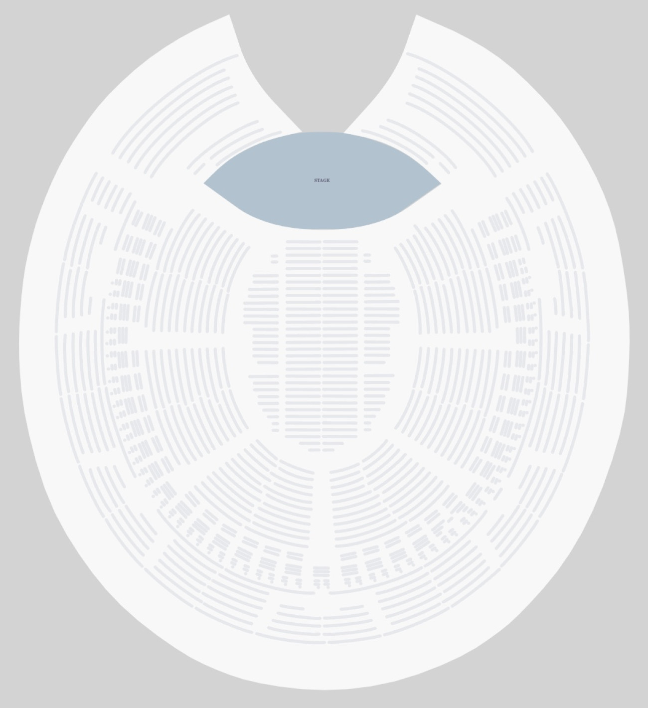 Royal Albert Hall Platsöversikt